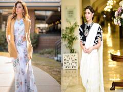 Mahira Khan Photos: देसी लुक में माहिरा खान लूट लेती हैं दिल का चैन, सूट से लेकर साड़ी तक में लगती हैं परफेक्ट