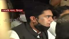 TMC at Tripura: ‘কেন, কী অভিযোগে গ্রেফতার?’, খোয়াইয়ে পুলিশ আধিকারিককে প্রশ্ন অভিষেকের