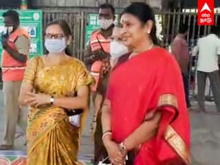Durga Stalin : ஆந்திரா ஆலயத்தில் துர்கா ஸ்டாலின் வழிபாடு