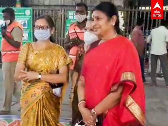 Durga Stalin : ஆந்திரா ஆலயத்தில் துர்கா ஸ்டாலின் வழிபாடு