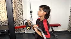 'Golden Boy' Neeraj Chopra is an inspiration for his cousin siblings | Ground Report from gym at athlete's home