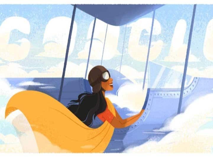 Google Doodle: Google doodle honours Sarla Thukral in special way, was the first Indian woman to fly an aircraft Google Doodle: भारत की पहली महिला पायलट सरला ठुकराल को गूगल ने ऐसे किया याद, जानिए इनके बारे में