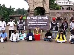 उपासमारीची वेळ आली म्हणत कलाकार उतरले रस्त्यावर, राज्यभर रंगकर्मींचं विविध मागण्यांसाठी आंदोलन