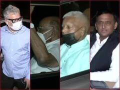 कपिल सिब्बल के घर विपक्षी नेताओं का डिनर, शरद पवार, लालू यादव, डेरेक ओ ब्रायन, अखिलेश यादव सहित कई नेता पहुंचे