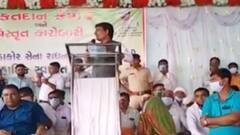 પાટણમાં ભાજપના નેતા અલ્પેશ ઠાકોરે ફરી એક વાર નિયમોના ઉડાવ્યા ધજાગરા,જુઓ વીડિયો