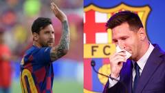 Lionel Messi: আঝোরে কাঁদলেন, বার্সায় শেষবারের সাংবাদিক সম্মেলনে আবেগপ্রবণ মেসি