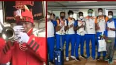 Big Coverage: Grand welcome of Olympic players after landing at Delhi Airport