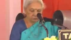 Kakori Kand के शहीदों को राज्यपाल Anandiben Patel ने दी श्रद्धांजलि | ABP Ganga