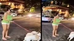 Malaika Arora takes pet dog for a walk | Hot News Full