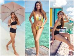 IN PICS: TV Actress Surbhi Chandna Stuns In Bikinis While Holidaying In Maldives