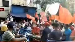 Howrah: হাওড়ায় বামেদের আইন অমান্য কর্মসূচি, পুলিশের সঙ্গে ধস্তাধস্তি, ব্যারিকেড ভাঙার চেষ্টা