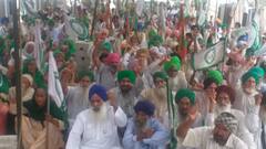 ਕਿਸਾਨਾਂ ਨੇ 'ਕਾਰਪੋਰੇਟੋ ਖੇਤੀ ਛੱਡੋ' ਦਾ ਨਾਅਰਾ ਕੀਤਾ ਬੁਲੰਦ