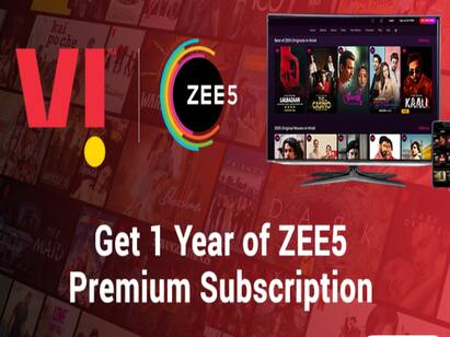 Vi Rs.499 prepaid plan brings Double data, 1 year zee premium subscription Vodafone Idea | Zee ப்ரீமியம், டபுள் டேட்டா... வோடஃபோன் அறிவித்த அசத்தல் ப்ளான்!