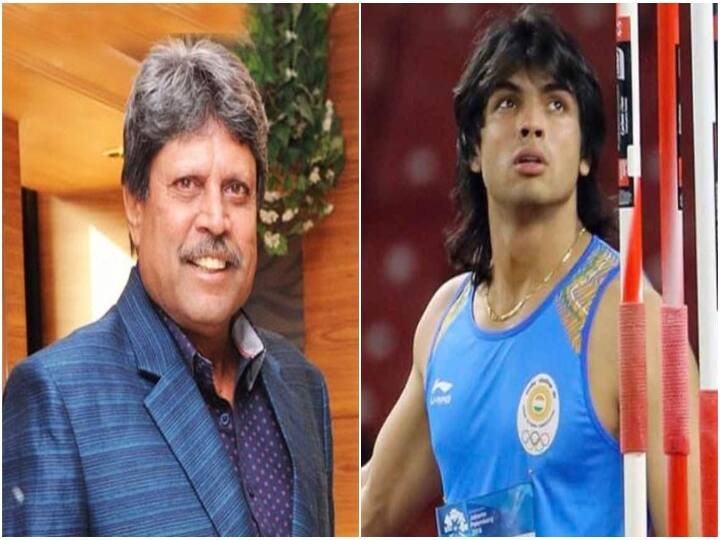 Kapil Dev Asks Neeraj Chopra About Marriage Plans, Gold Medalist Responds With A 'Shy Smile' Kapildev To Neeraj Chopra | 'எப்போ கல்யாணம்'? கேட்ட கபில்தேவ்.. வெட்கப்பட்டு பதிலளித்த ஒலிம்பிக் நாயகன் நீரஜ் சோப்ரா..!