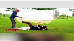 Akshay Kumar आणि Vaani Kapoor झोपाळ्यातून पडले, Bell Bottom चित्रपटाच्या सेटवरील घटना