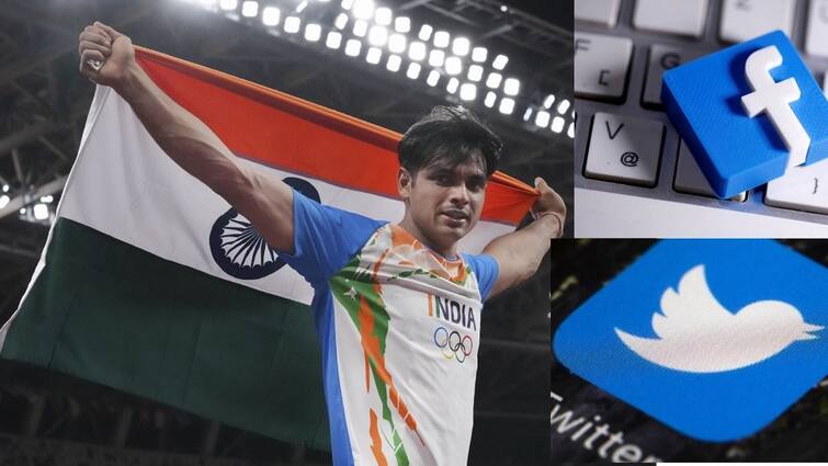 Gold medalist Neeraj Chopra is third most discussed athlete on Twitter, Second in Facebook know about his interesting statistics Neeraj Chopra on Social : সোনালি সাফল্যে সোশ্যালে সুপারহিট, ফেসবুক-ট্যুইটার সার্চে একেবারে উপরের দিকে নীরজ