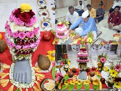 Lalbaugcha Raja : लालबागच्या राजाचा पाद्यपूजन सोहळा संपन्न!