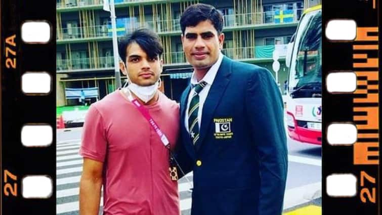 Pakistan's Arshad Nadeem, who lost to Neeraj Chopra in Tokyo Olympics, congratulates Neeraj, post went viral Tokyo Olympics Update: তুমি চ্যাম্পিয়ন, অলিম্পিক্সে পরাজয়ের পর নীরজের প্রশংসায় পঞ্চমুখ পাক অ্যাথলিট