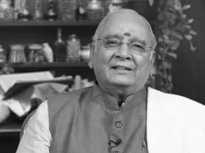Ayurvedacharya Balaji Tambe passed away at the age of 81 in pune आयुर्वेदाचार्य डॉ. बालाजी तांबे यांचं निधन, वयाच्या 81 व्या वर्षी घेतला अखेरचा श्वास