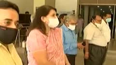 નિવાસી તબીબોની હડતાળનો આજે 7મો દિવસ, IMA મહિલા પ્રમુખ મોના દેસાઇ બી.જે.મેડિકલ કોલેજ પહોંચ્યા હતા