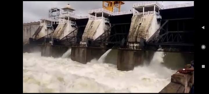 Increase in water flow in Cauvery river from Karnataka dams மகாராஷ்டிராவில் பெய்த மழையால் தமிழகத்திற்கு நீர் வரத்து அதிகரிப்பு