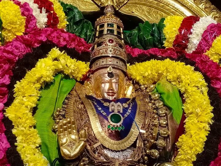 சிறப்பு அலங்காரத்தில் பராசக்தி அம்மன்