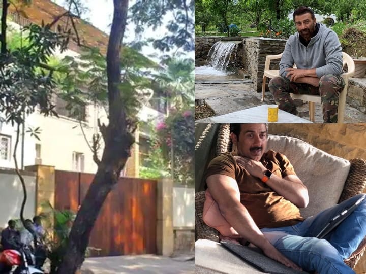 अपने ढाई किलो के हाथ से पाकिस्तान का नल उखाड़ देने वाले सनी देओल बॉलीवुड के पॉपुलर हीरो रहे हैं. लोगों में उनका क्रेज देखते ही बनता है. सनी भले हीं अब बॉलीवुड में उतने सक्रिय न हो लेकिन उनकी लोकप्रियता देखते ही बनती हैं. सनी अब राजनीति में प्रवेश कर चुके हैं वो पंजाब के गुरुदासपुर से लोकसभा सांसद हैं. ऐसे में सनी मुंबई और पंजाब दोनों जगहों पर रहते हैं. मुंबई में सनी देओल मालाबार हिल्स जैसे पॉश इलाके में आलीशान बंगले में रहते हैं. इस घर में वो अपनी पत्नी पूजा दोनों बेटे करण, राजवीर और मां प्रकाश कौर के साथ रहते हैं.