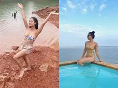 'આશ્રમ'માં બૉલ્ડ સીનથી ચર્ચામાં આવેલી 'બબિતા ભાભી'એ બિકીનીમાં મચાવી ધમાલ, Tridha Choudhuryનુ હૉટ ફોટોશૂટ વાયરલ........