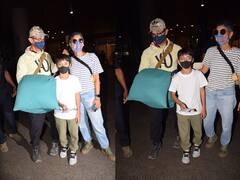 हम साथ साथ हैं: तलाक के बाद भी हर जगह साथ नजर आ रहे हैं Aamir Khan और Kiran Rao, बेटे आज़ाद  के साथ एयरपोर्ट पर हुए स्पॉट