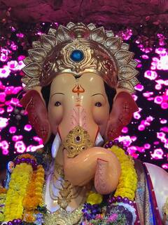 Lalbaugcha Raja : लालबागच्या राजाचा पाद्यपूजन सोहळा संपन्न!