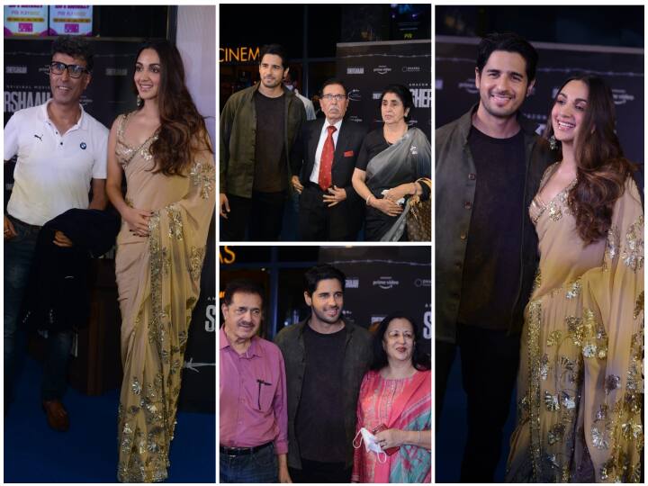 Sidharth Malhotra-Kiara Advani & Vikram Batra's Family At ...