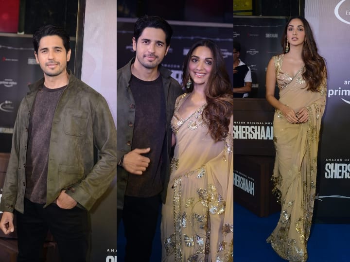 बॉलीवुड एक्ट्रेस कियारा आडवाणी और एक्टर सिद्धार्थ मल्होत्रा इन दिनों अपनी अपकमिंग फिल्म 'शेरशाह' के प्रमोशन में बीजी हैं. दिल्ली में कियारा आडवाणी और सिद्धार्थ मल्होत्रा ने अपनी अपकमिंग फिल्म 'शेरशाह' का प्रमोशन किया. इस दौरान उनकी फैमिली भी साथ नजर आई. कियारा और सिद्धार्थ के फैंस भी फिल्म के रिलीज होने का बेसब्री से इंतजार कर रहे हैं. नीचे की स्लाइड में देखिए इवेंट की कुछ खास तस्वीरें.