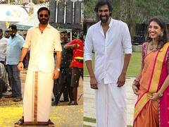 Dhanush से लेकर Rana Daggubati तक, घर में पूजा से लेकर शादी तक में बेझिझक लुंगी पहनते हैं ये साउथ स्टार्स, दिखता है गजब का स्वैग