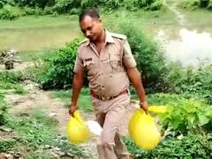 अवैध शराब के अड्डे पर पुलिस की दबिश, 130 लीटर अवैध शराब बरामद, एक गिरफ्तार  