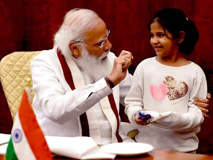 Ahmednagar The 10-year old child mailed Prime Minister Narendra Modi for a meeting know in details ann जब 10 साल की बच्ची ने पीएम मोदी को मुलाकात के लिए किया मेल, जवाब में PM ने कहा- 'दौड़े चले आओ बेटा'