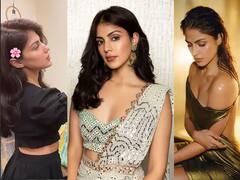 Rhea Chakraborty चा ग्लॅमरस लूक, सोशल मीडियावर चर्चा