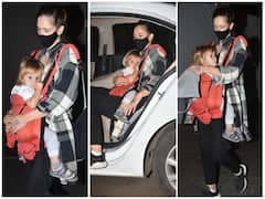 IN PICS: Kalki Koechlin’s Baby Daughter Sappho Steals The Limelight At The Airport With Her Cuteness!
