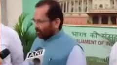 Union Minister Mukhtar Abbas Naqvi accuses Opposition MPs of indulging in scuffle with Security Forces