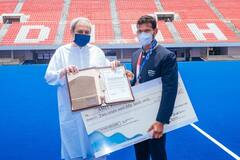 ओड़िशा के सीएम नवीन पटनायक ने हॉकी प्लेयर्स का किया सम्मान, ओलंपिक में प्रदर्शन की जमकर तारीफ की