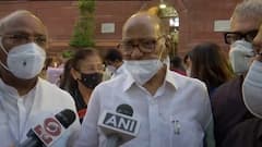 '55 वर्षांत राज्यसभेत असं कधीही पाहिलं नाही', राज्यसभेतील वादंगावर Sharad Pawar यांची प्रतिक्रिया