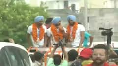 Manpreet, Varun Kumar, and Mandeep Singh leave for hometown Mithapur, grand celebration awaits