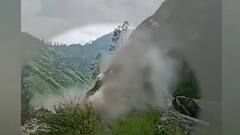 Himachal: किन्नौर में पहाड़ का हिस्सा टूट के गिरा, मलबे में दबी बस, फंसे यात्रियों का रेस्क्यू जारी