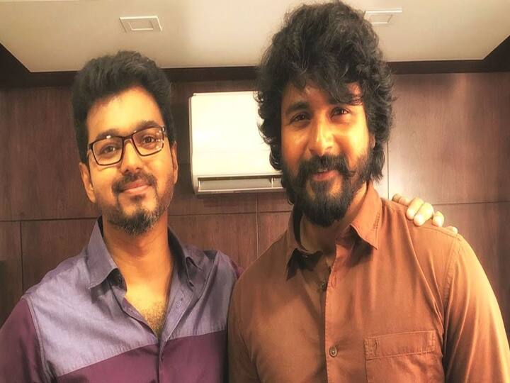 Actor sivakarthikeyan will be penning lyrics for Vijay Beast in anirudh music Sivakarthikeyan in Beast: பீஸ்ட் படத்தின் வேற லெவல் அப்டேட்! - விஜயுடன் கை கோர்க்கும் சிவகார்த்திகேயன் !