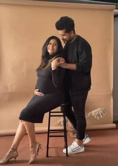 Pregnant Kishwer Merchantt Twins With Hubby Suyyash Rai For Maternity Photo Shoot; See Pics