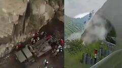 Kinnaur Landslide: Drone visuals of the incident may send chills down your spine