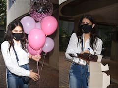 PICS: Sara Ali Khan Celebrates Her Birthday With Paparazzi Outside Saif-Kareena's House