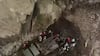 Kinnaur landslide: Drone visuals of NDRF and ITBP team conducting rescue operation