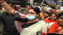 Agnimitra Paul: BJP-র মহিলা মোর্চার কর্মসূচি ঘিরে ধুন্ধুমার, কোভিড বিধিভঙ্গে গ্রেফতার অগ্নিমিত্রা