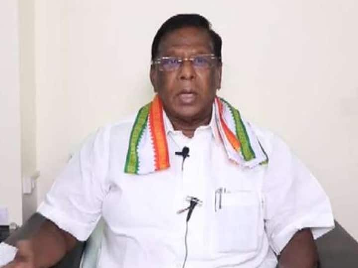 The federal government ignores the NR Congress government; Former First Minister Narayanasamy is the accused ’’பாஜகவுடன் கூட்டணி வைத்த ரங்கசாமி வாய் மூடி மவுனியாக உள்ளார்- முன்னாள் முதல்வர் நாராயணசாமி’’