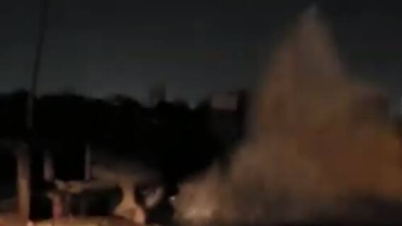 રાજકોટઃ વેજાગામ ચોકડી પાસે નર્મદાની પાઈપલાઈનમાં થયું ભંગાણ, પાણીનો થયો વેડફાટ